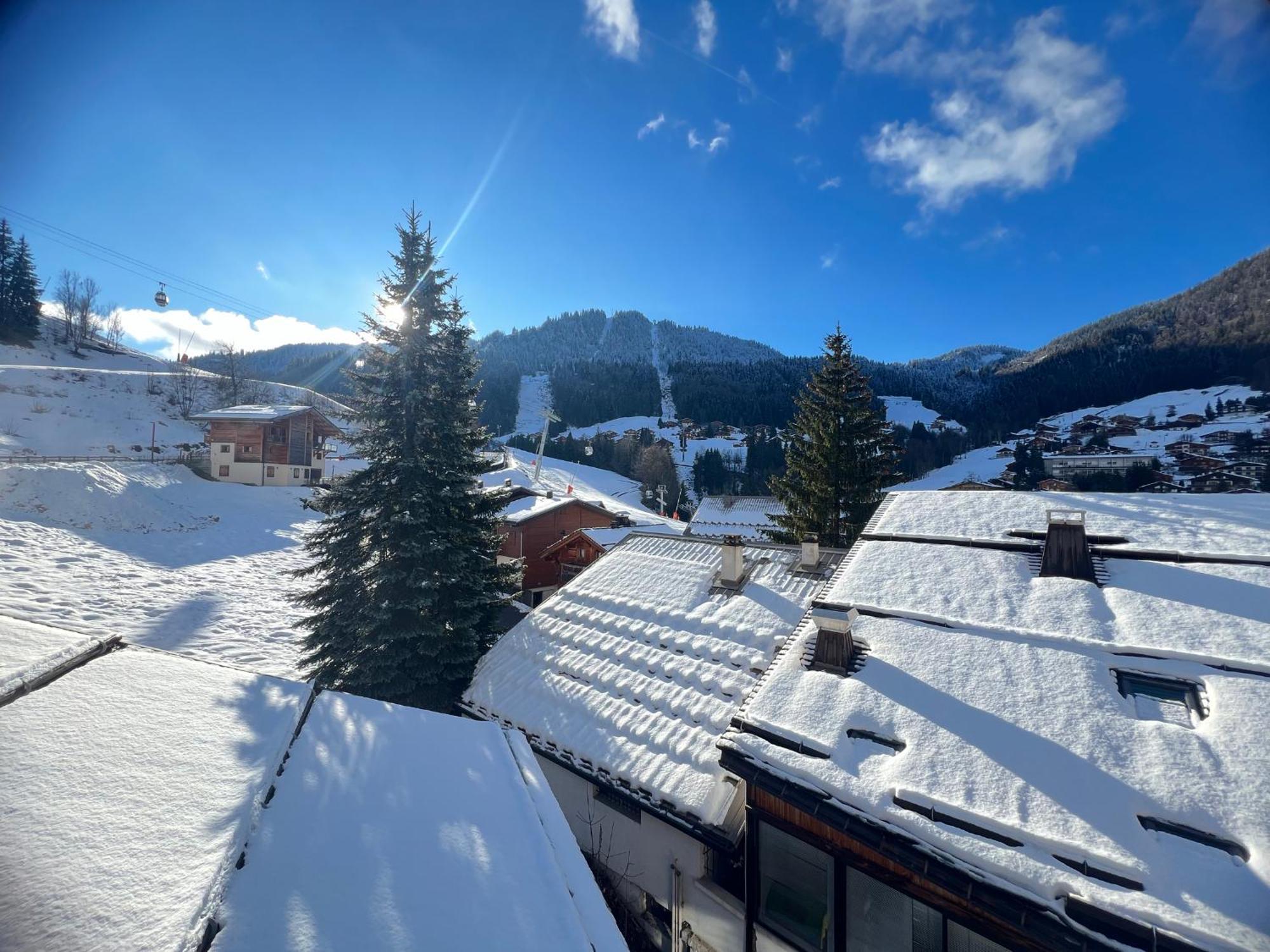 Ours Polaire Bel Appartement Village Et Pistes La Clusaz Exterior foto